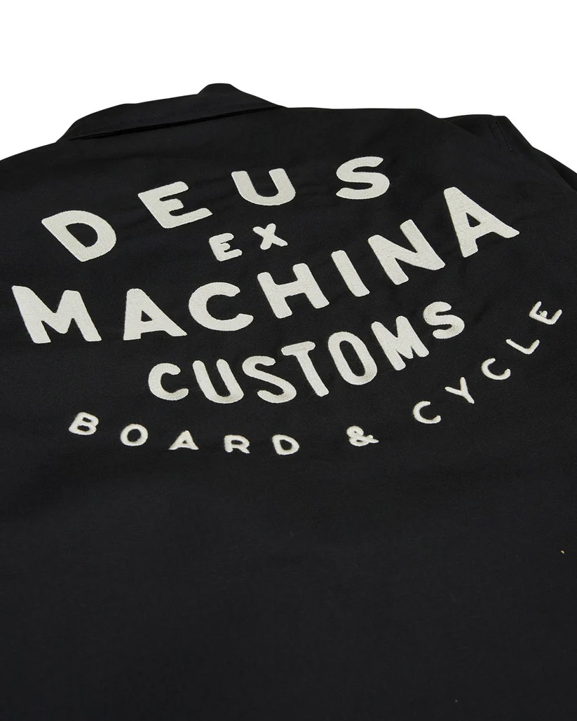 DEUS WORKSHOP COACH JACKET - BLACK