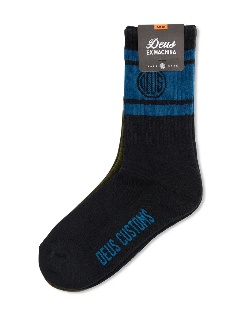 DEUS PILL LOGO SOCK - MULTI