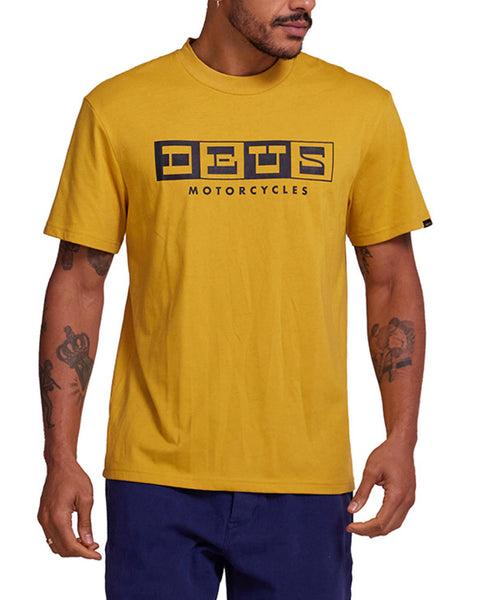 DEUS OVERTURN TEE - MIMOSA GOLD