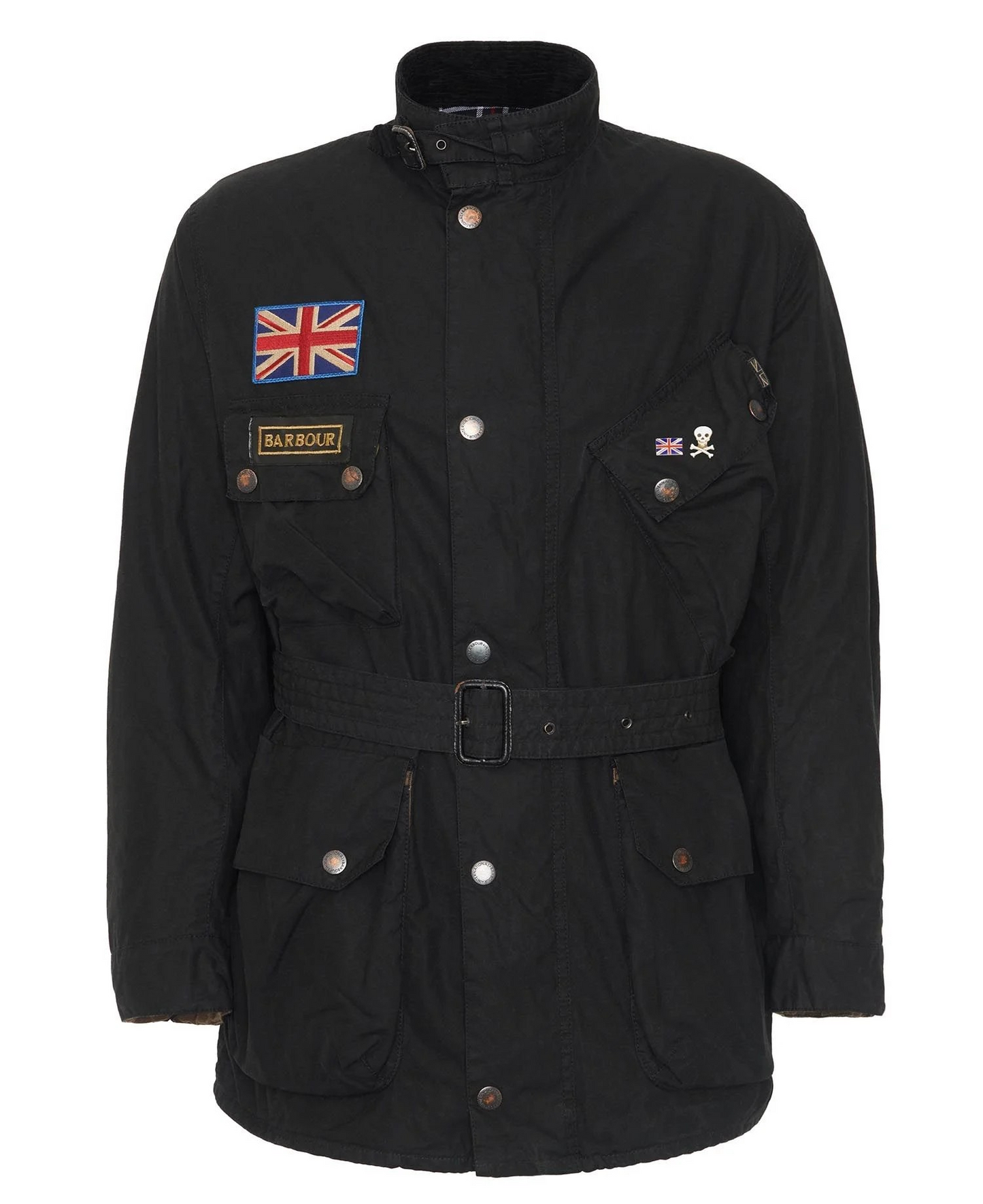 BARBOUR INTERNACIONAL STEVE MCQUEEN™ 60th ANNIVERSARY WAXED JACKET | BLACK