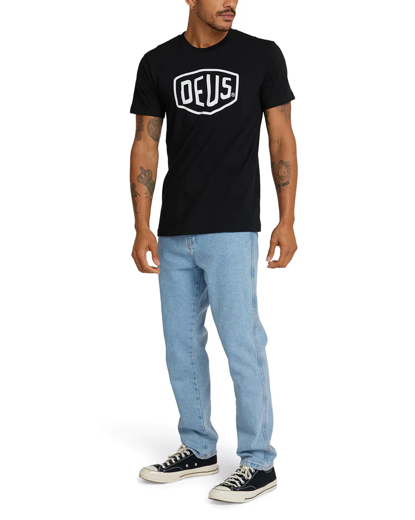 DEUS SHIELD TEE - BLACK