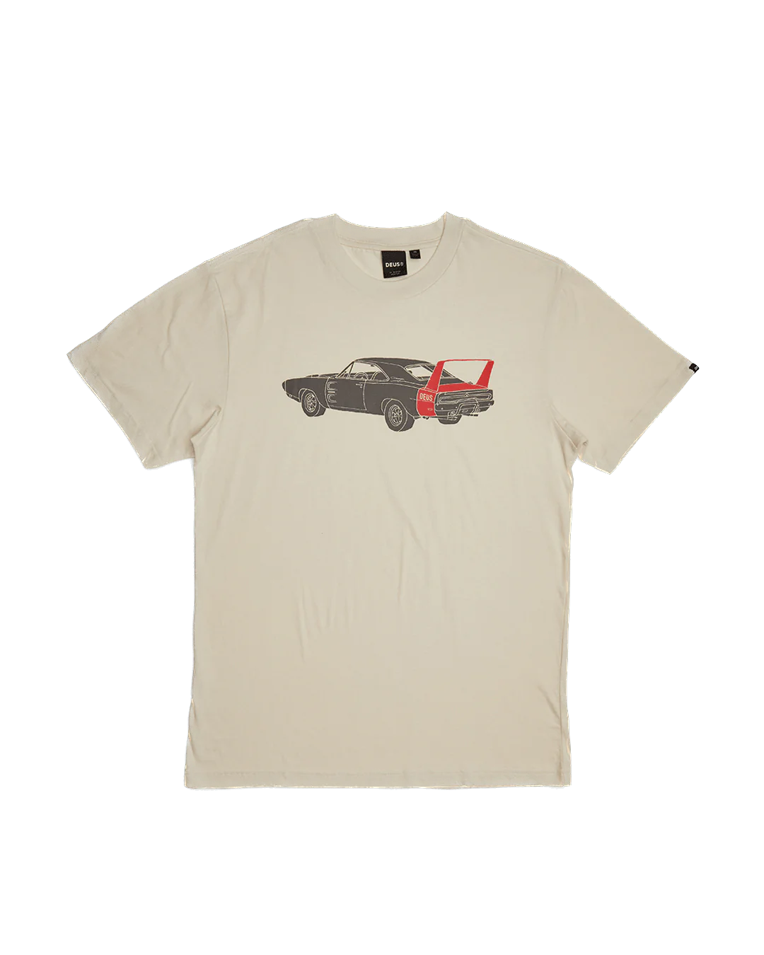 DEUS CHARGER TEE - VINTAGE WHITE