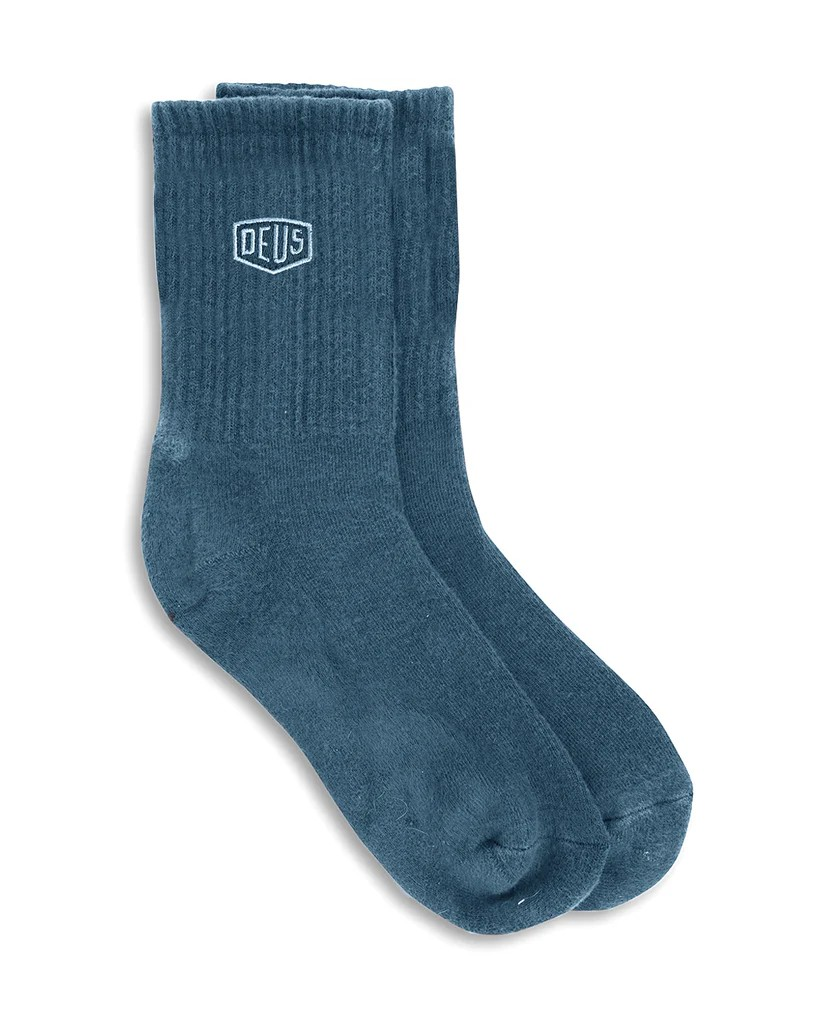 DEUS SHIELD GARMENT DYED SOCK - MULTI