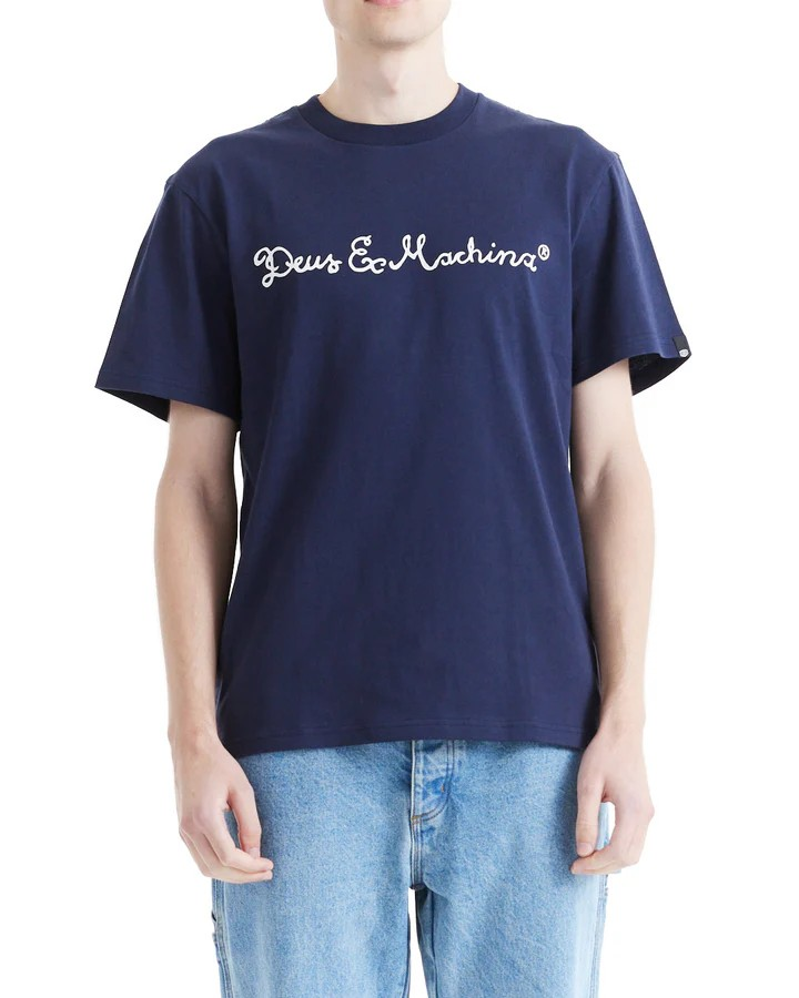DEUS NOODLE TEE - NAVY
