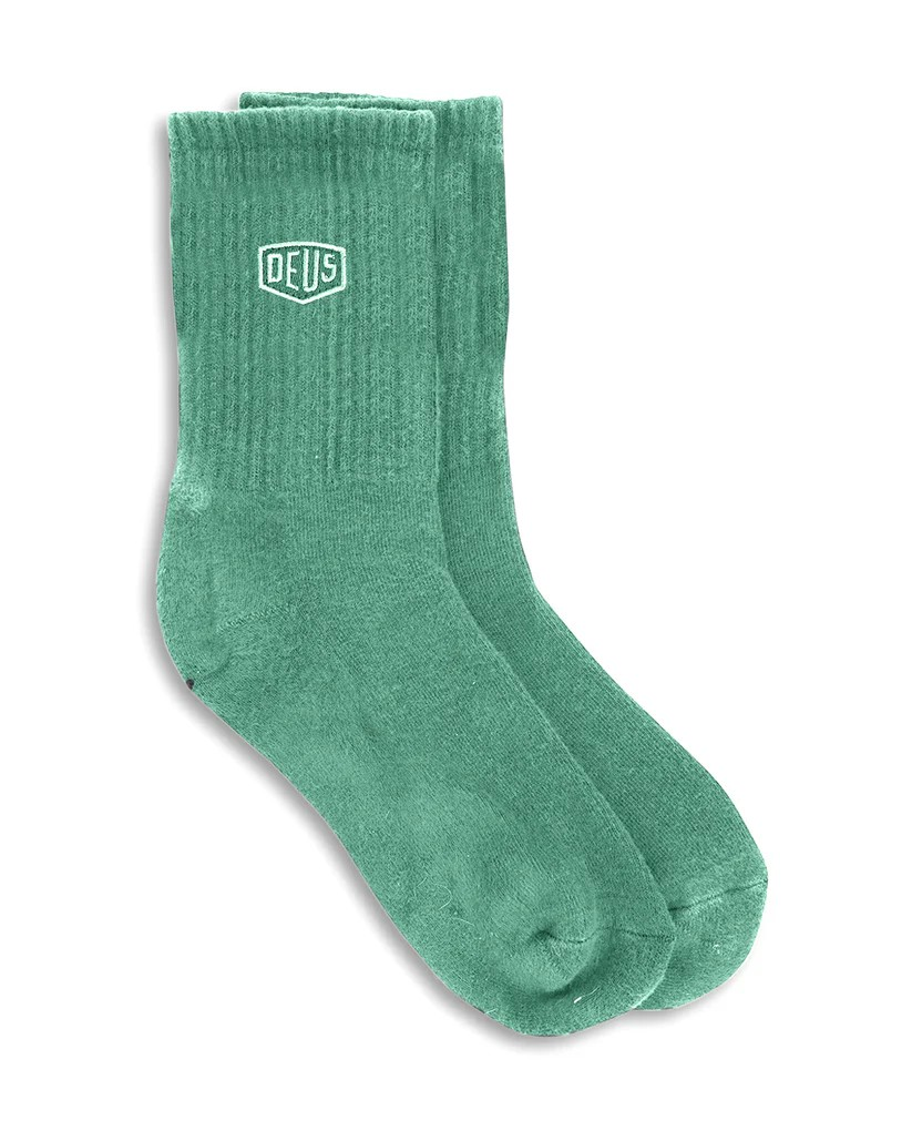 DEUS SHIELD GARMENT DYED SOCK - MULTI