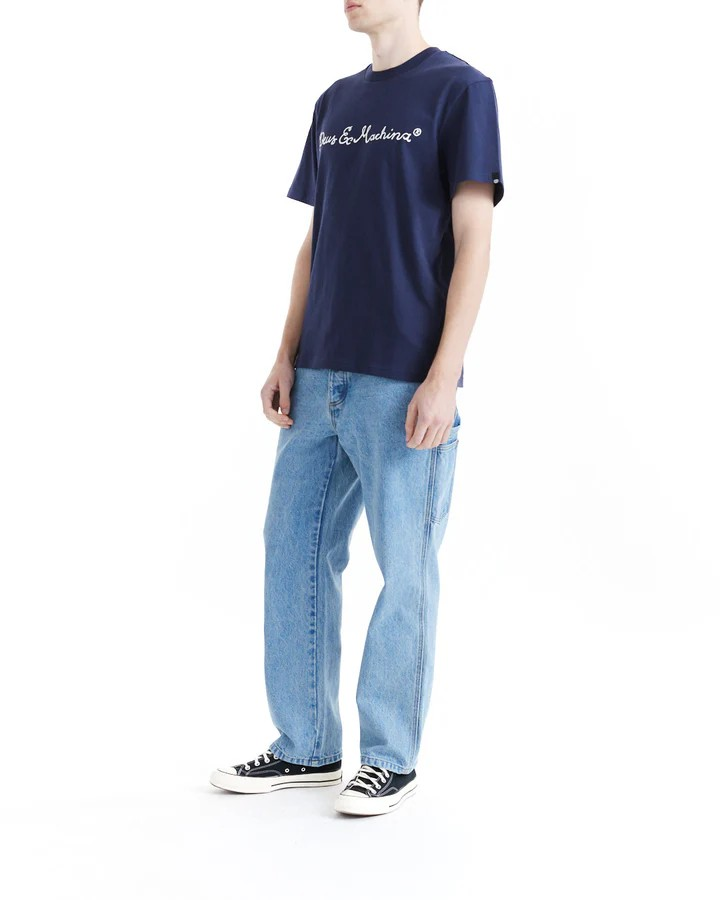 DEUS NOODLE TEE - NAVY