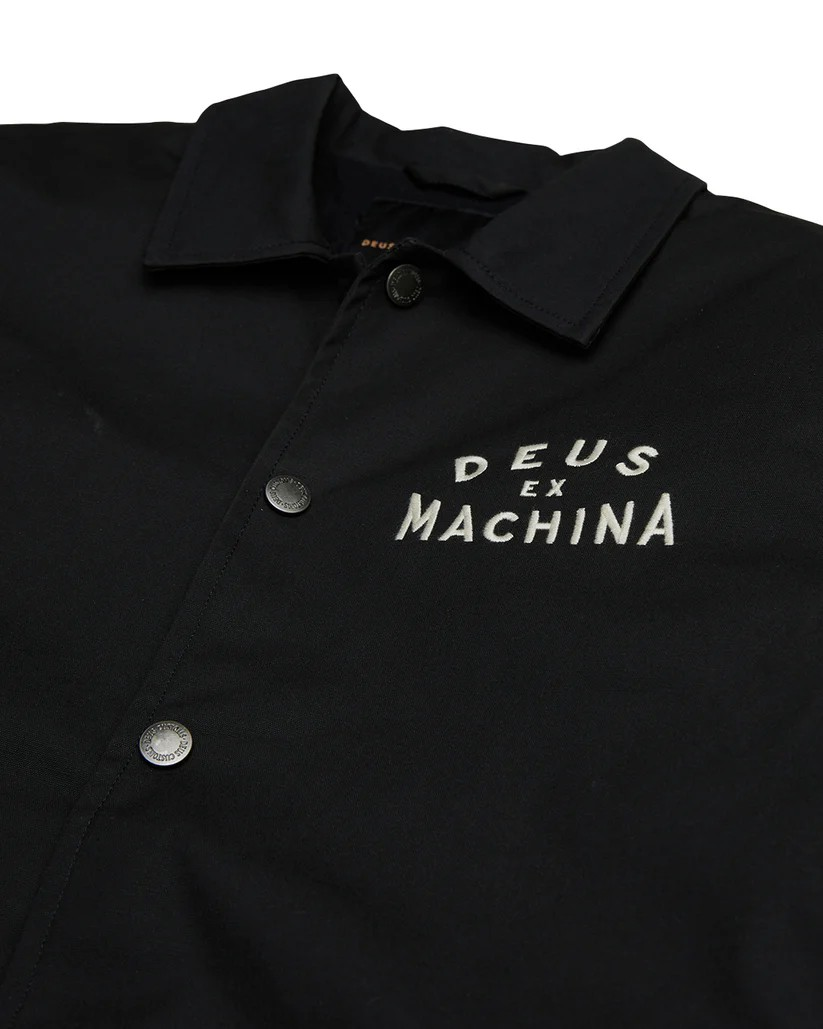 DEUS WORKSHOP COACH JACKET - BLACK