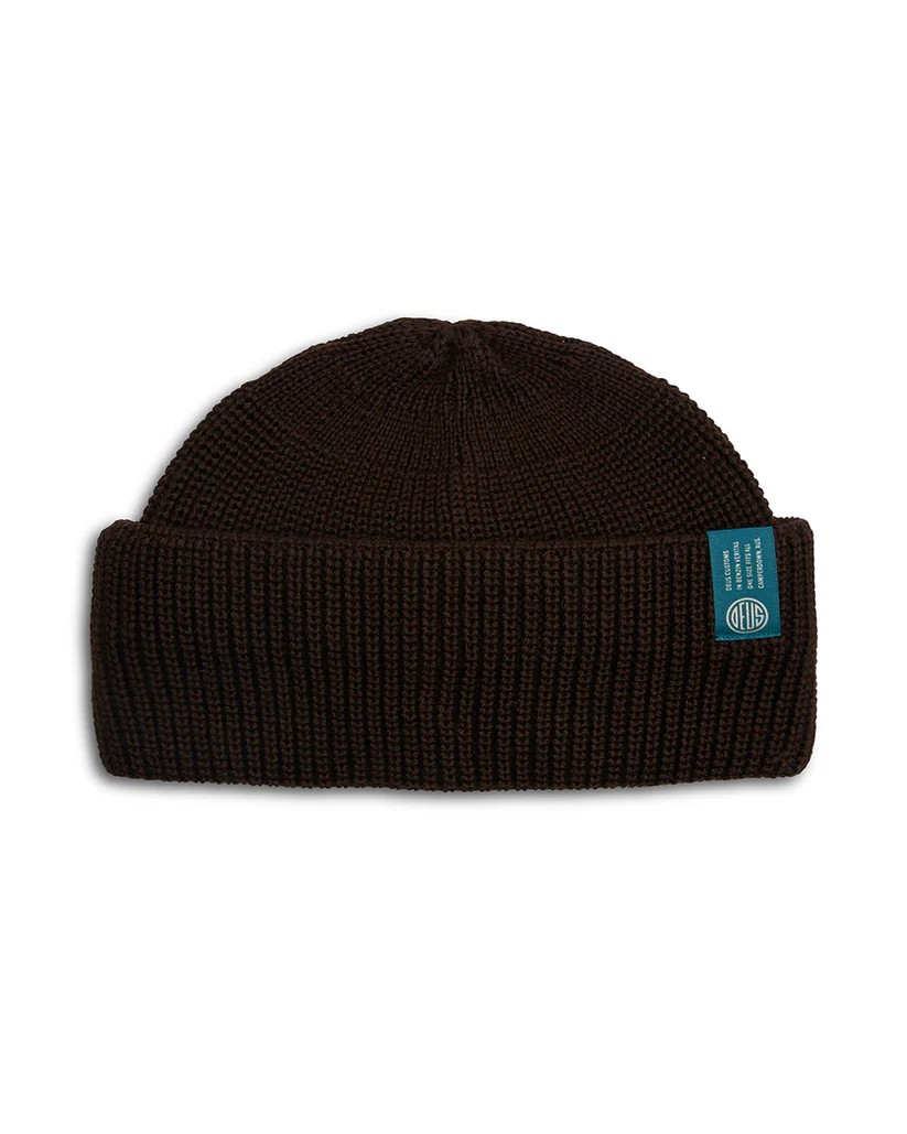 DEUS DECK BEANIE - CHOC/BROWN