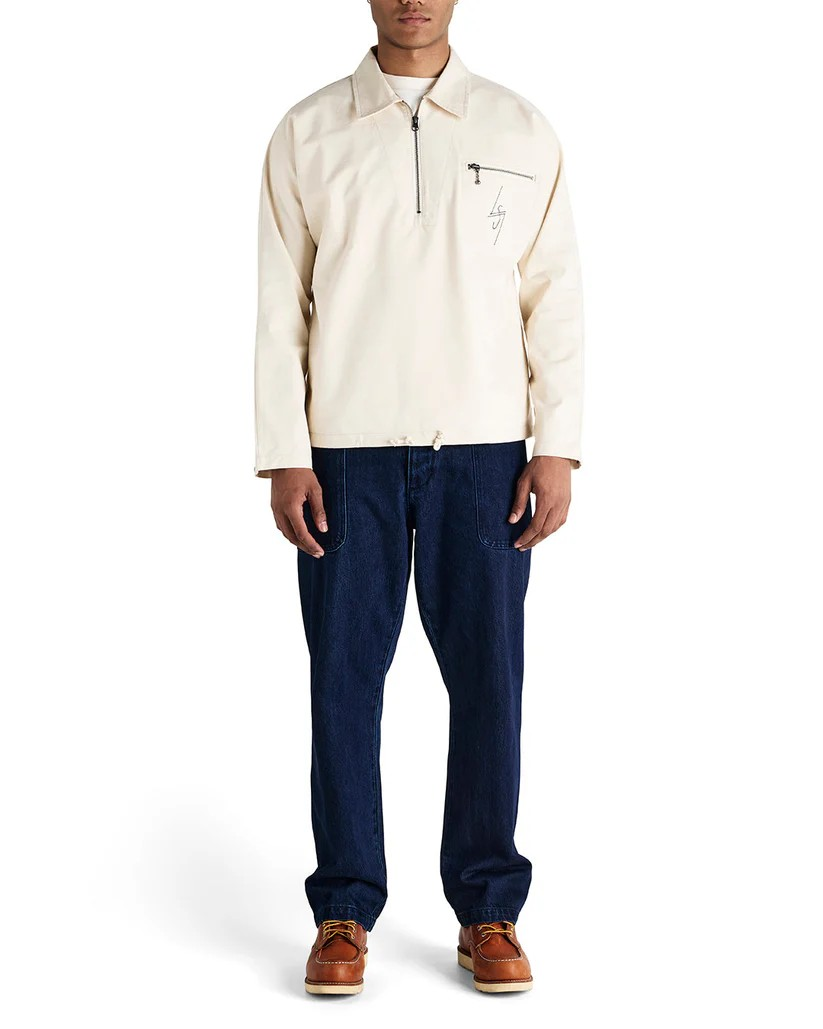 DEUS SPECTER SMOCK SHIRT - NATURAL