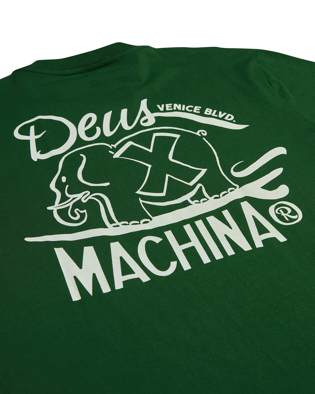 GOD HEFFERLUMP TEE - HILLSIDE GREEN