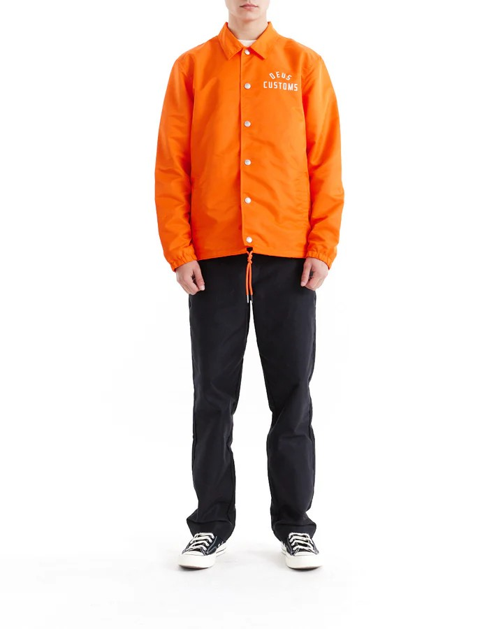 DEUS ENGINEER NYLON COACH - TANGERINE TANGO