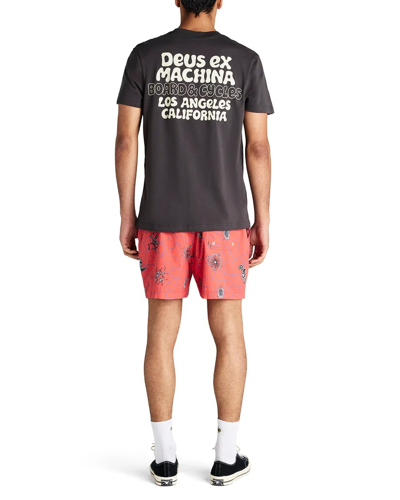 DEUS VIBRANT VIRUS BOARDSHORT - STRAWBERRY