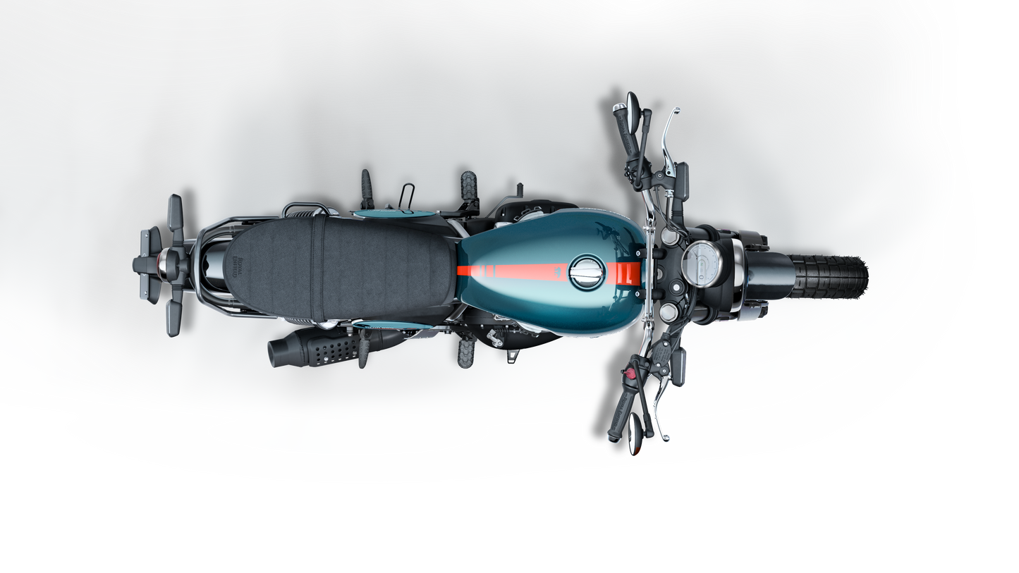 ROYAL ENFIELD - BEAR 650 BASE - (PETROL GREEN)
