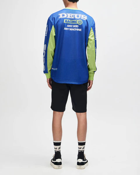 GOD THREEPEAT MOTO JERSEY - BLACK