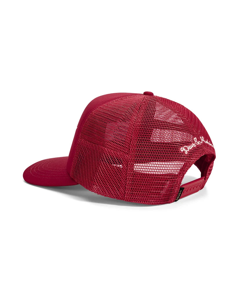 DEUS WELCOME TRUCKER CAP - CHERRY RED