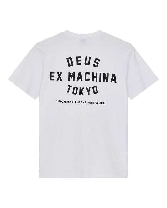 DEUS HARAJUKU HEMET TEE - WHITE