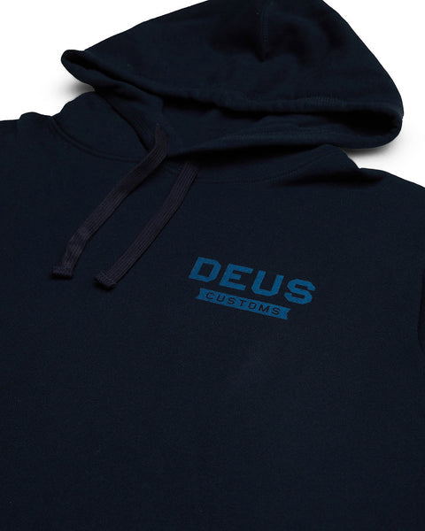 DEUS BILLY HOODIE - NAVY