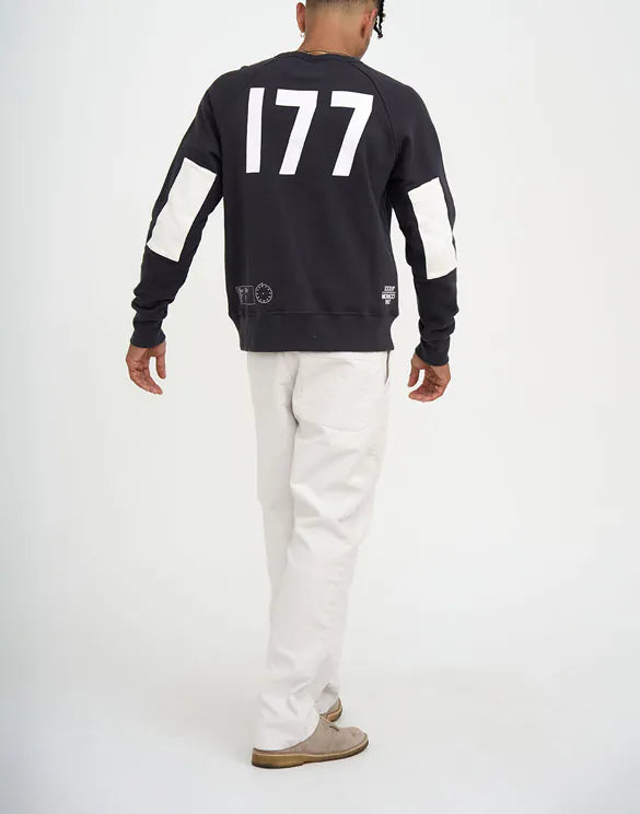 DEUS EX MACHINA No. 177 CREW - ANTHRACITE