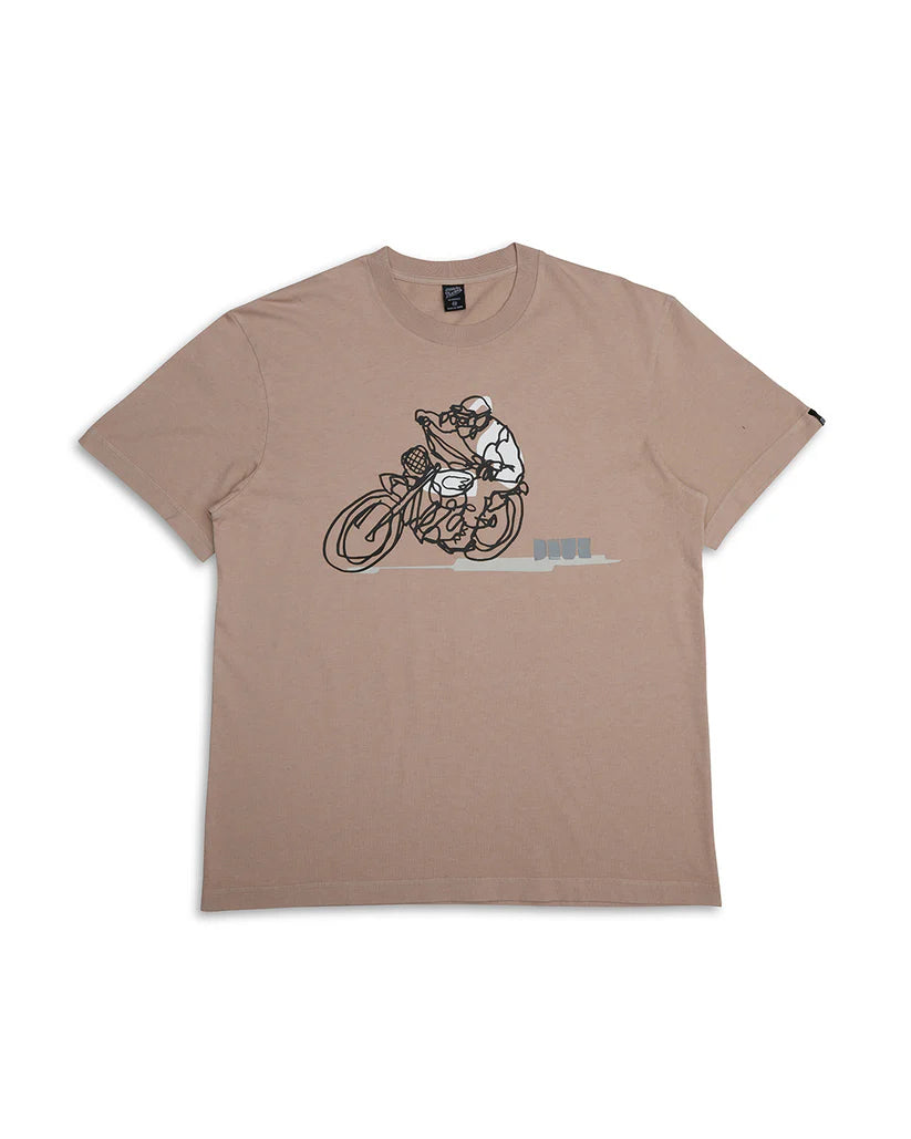 DEUS MALCONTENT TEE - KHAKI