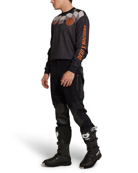 DEUS MOTO OFF ROAD PANT - BLACK