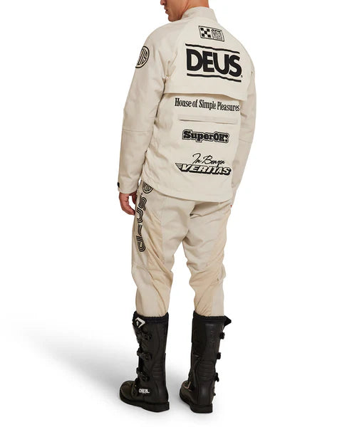 DEUS OFF ROAD CORDURA JACKET - DIRTY WHITE