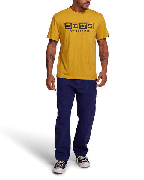 DEUS OVERTURN TEE - MIMOSA GOLD