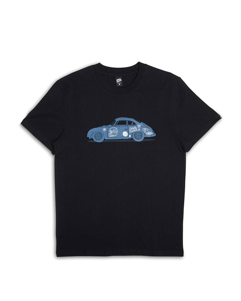 DEUS 356 PORSCHE TEE - BLACK