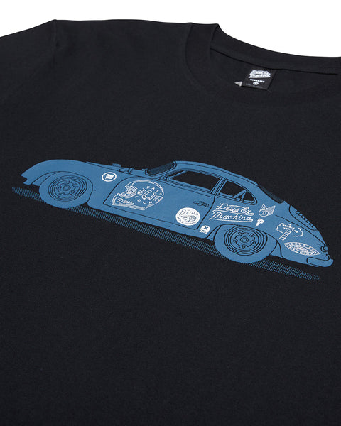 DEUS 356 PORSCHE TEE - BLACK