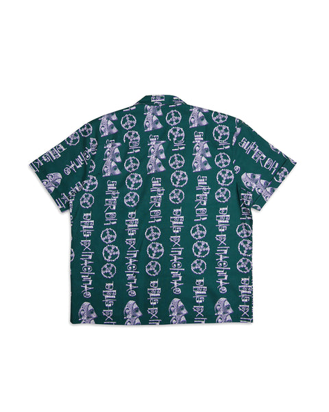 DEUS EFFIGY SHIRT - DEEP GREEN
