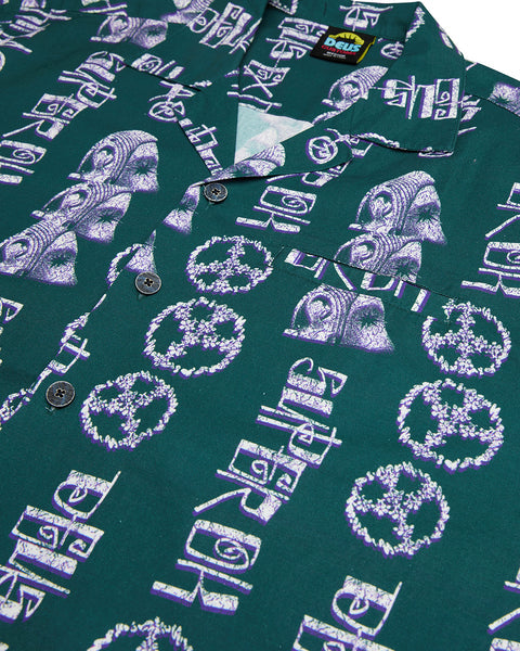 DEUS EFFIGY SHIRT - DEEP GREEN
