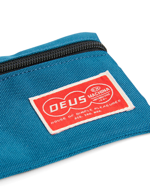 DEUS SKELTER COIN POUCH - DUSTY BLUE