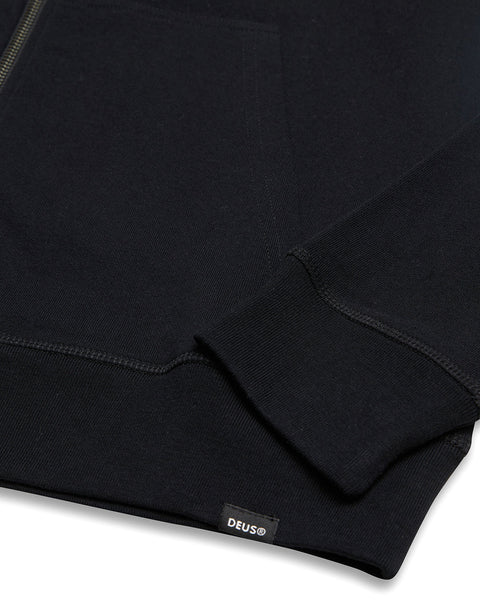 DEUS CHINCHILLA HOODIE - BLACK