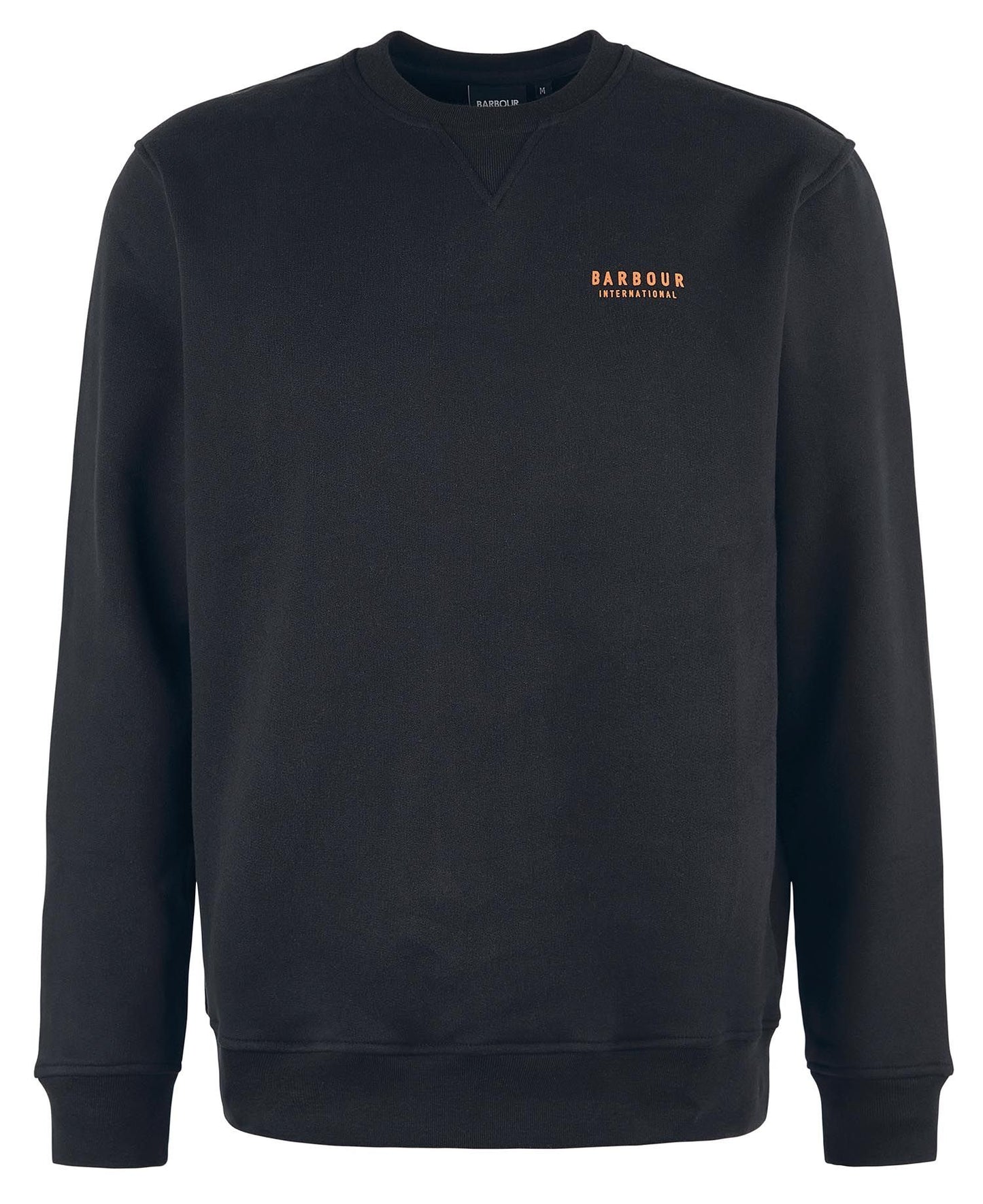 BARBOUR INTERNACIONAL CHARLTON CREW - BLACK