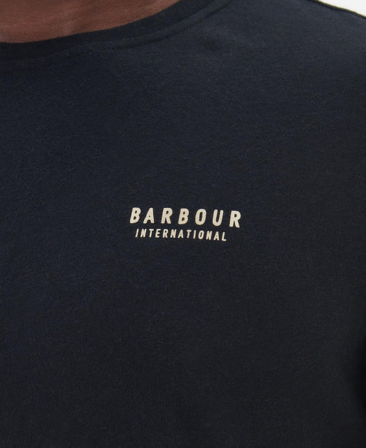 BARBOUR INTERNATIONAL RICO TEE - BLACK