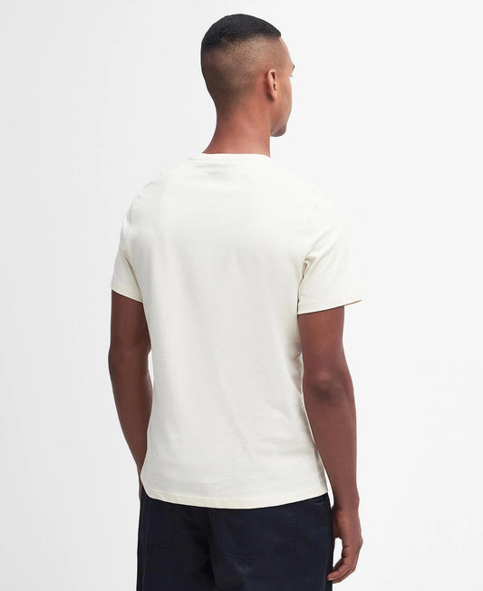 COLGROVE INTERNATIONAL BARBOUR MOTOR TEE - DOVE GRAY