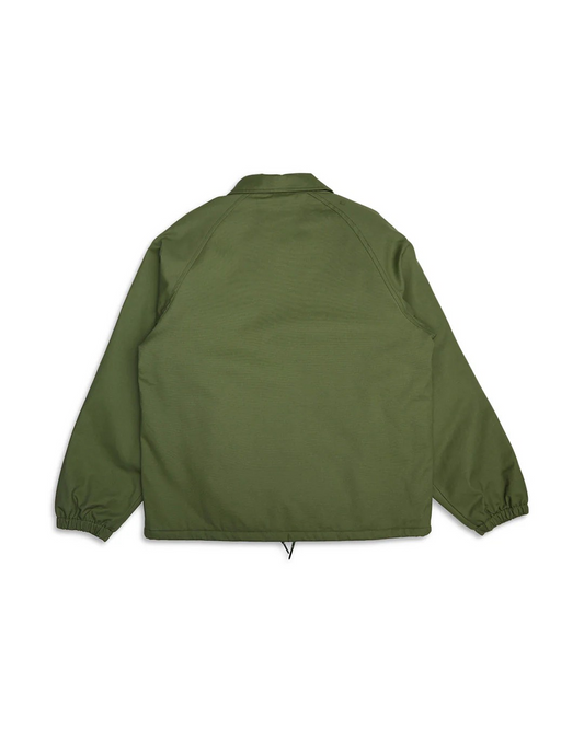 DEUS PILL LOGO COACH JACKET - PINE