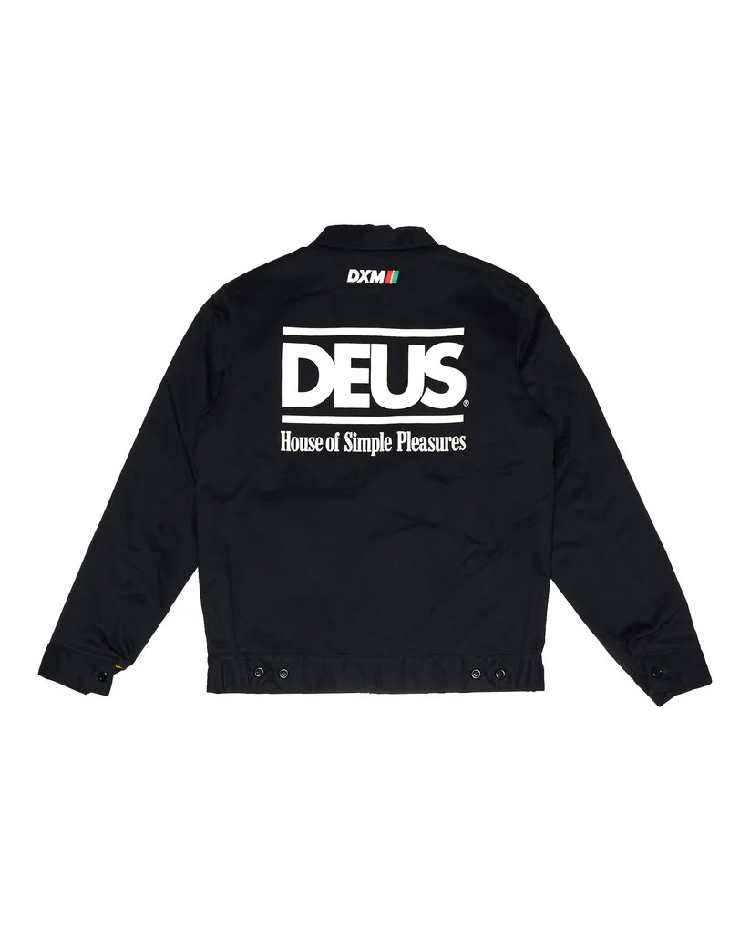 DEUS MARNUS TEAM JACKET - BLACK