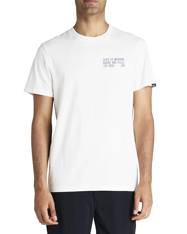 DEUS RECOIL TEE - VINTAGE WHITE