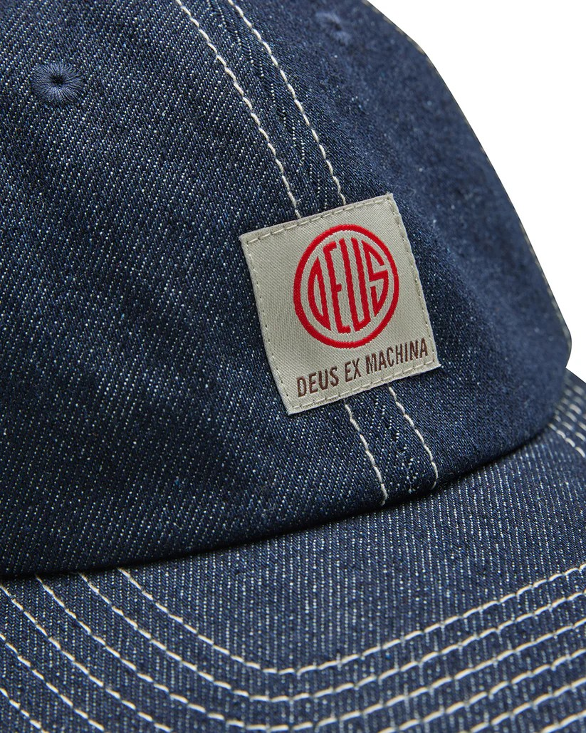 DEUS ORTIZ DENIM CAP - DRY INDIGO