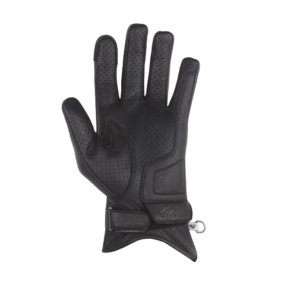 HELSTONS CONDOR AIR ETE CUIR - NOIR ♂️