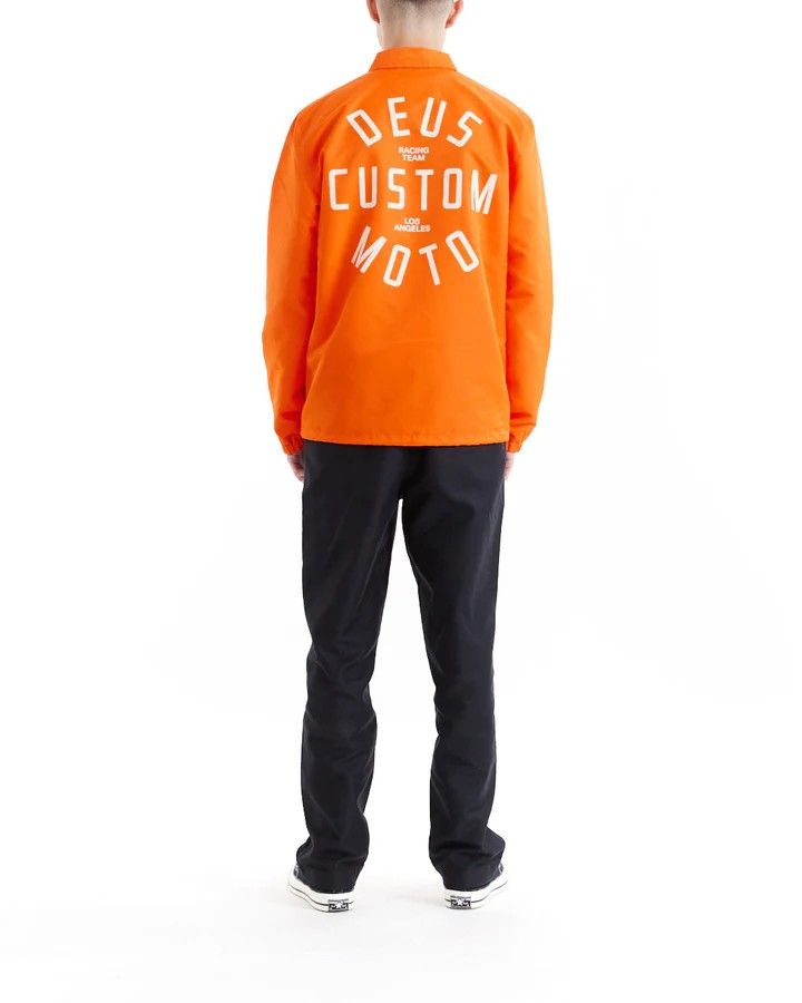 DEUS ENGINEER NYLON COACH - TANGERINE TANGO