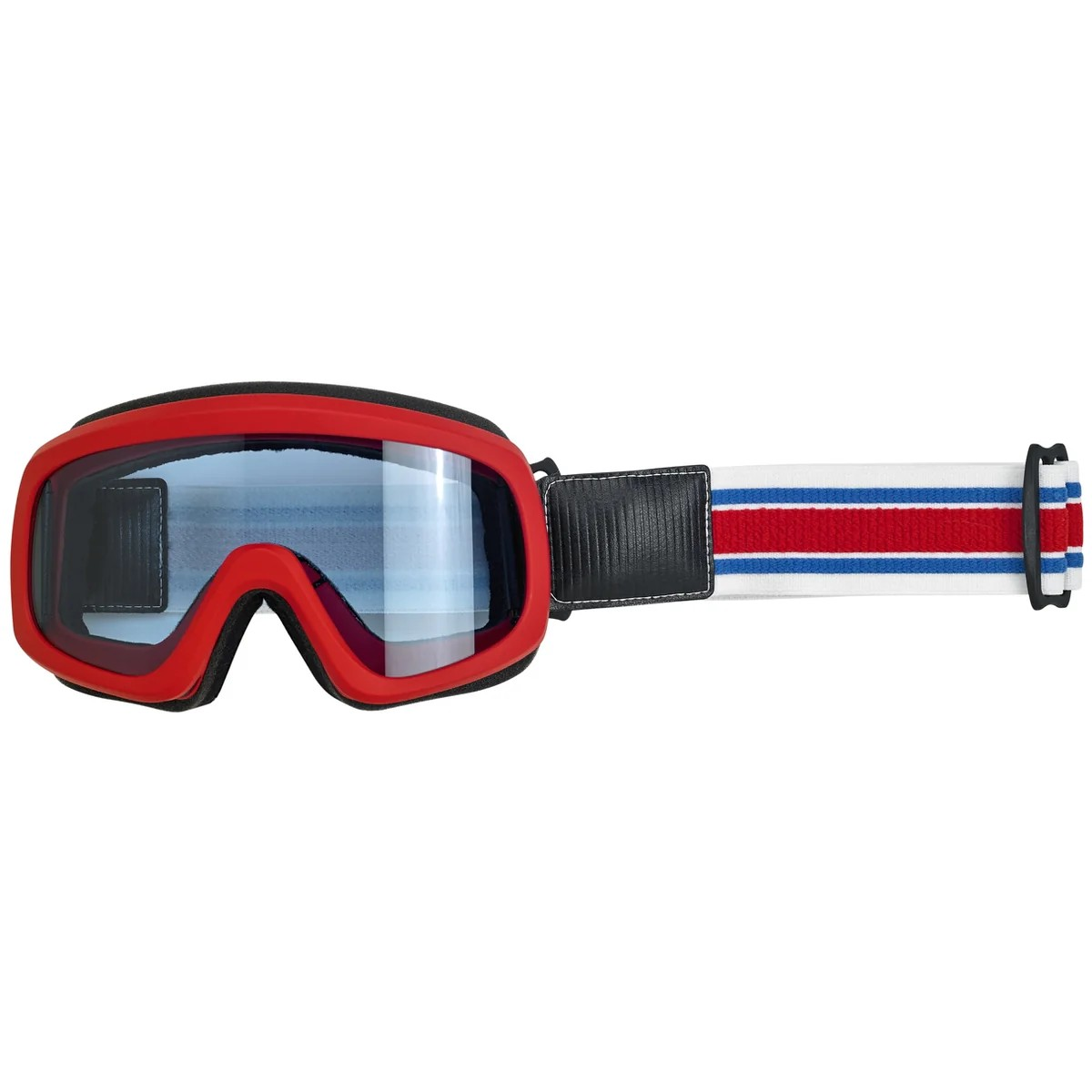 BILTWELL OVERLAND 2.0 - RACER GOGGLE RED/WHITE/BLUE
