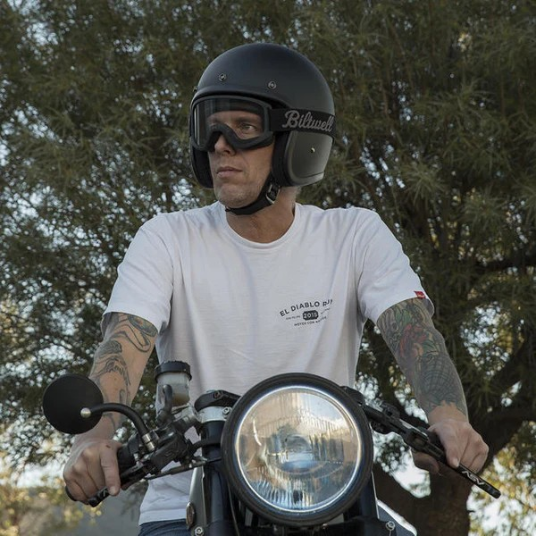 BILTWELL MOTO 2.0 - GOGGLES BLACK