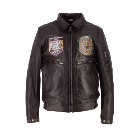 JET FORCE CUIR RAG - MARRON