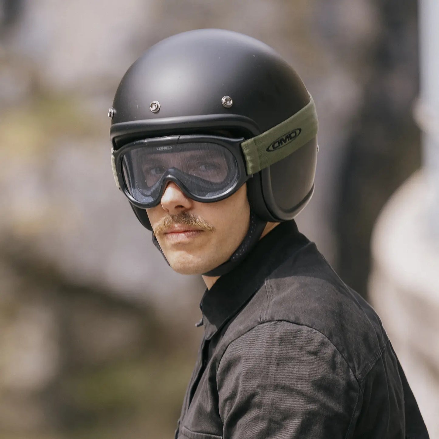 DMD GOGGLE GHOST GREEN - FUME