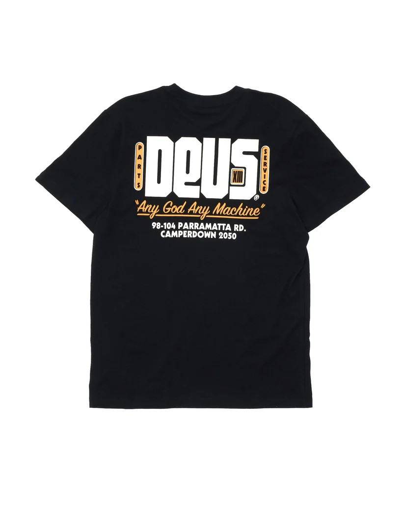 DEUS OUTAGE TEE - BLACK