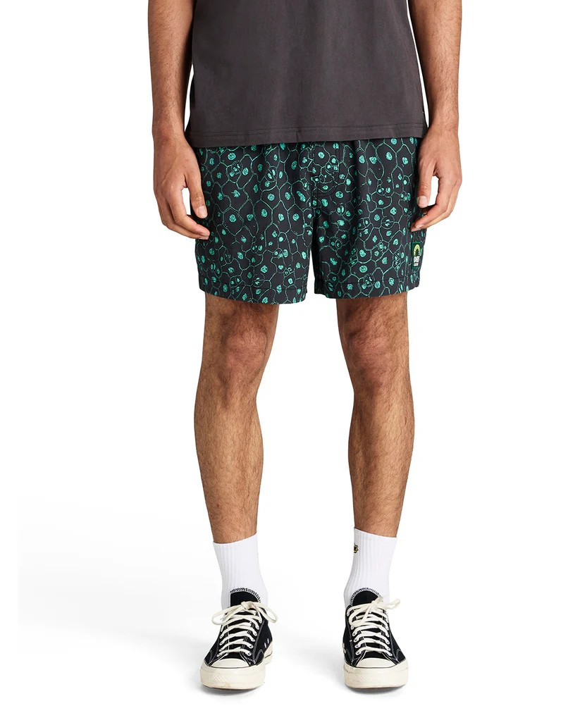 DEUS PLANT CELL BOARDSHORT - BISCAY GREEN