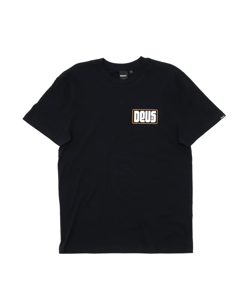 DEUS OUTAGE TEE - BLACK