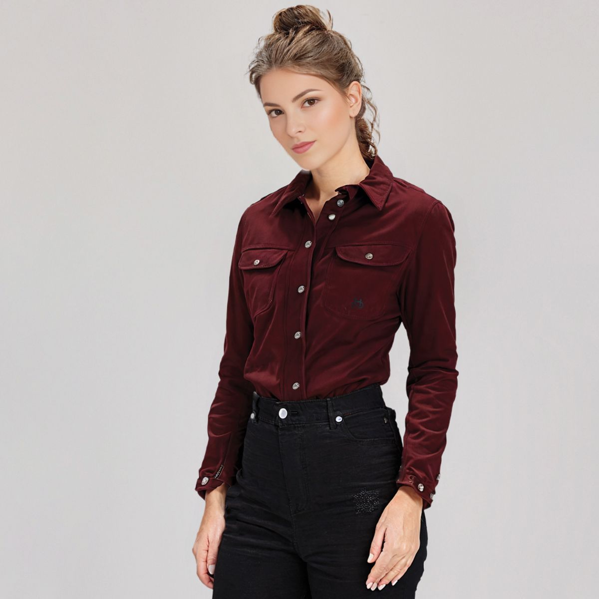 HELSTONS DETROIT GIRL TOILE CANVAS - BORDEAUX ♀️