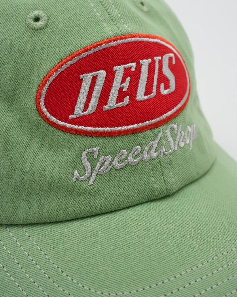 DEUS SPEEDSHOP CAP - TENDRIL GREEN